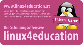 Schulungsoffensive linux4education