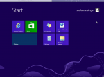 Windows 8 Kacheloberfläche mit Domänenauthentifizierung, virtualisiert mit vlizedlab4education