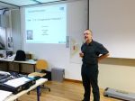DI Dr. Robert Matzinger (FH Burgenland) bei seinem Vortrag über VlizedLab